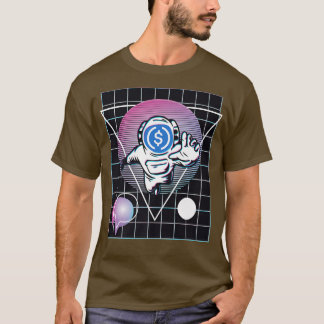 Camiseta USD Coin Astronaut 