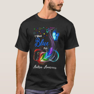 Camiseta Usé Azul Para El Autismo Conciencia Guerrero Puzzl