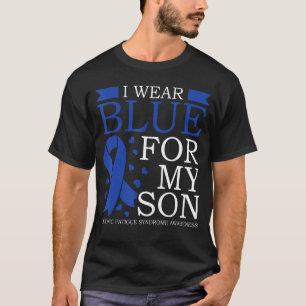 Camiseta Usé Azul Para Mi Hijo Y El Síndrome De Fatiga Crón