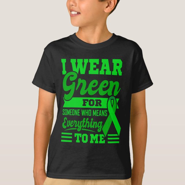 Camiseta Usé Ch verde para el Día Mundial contra el Cáncer (Anverso)