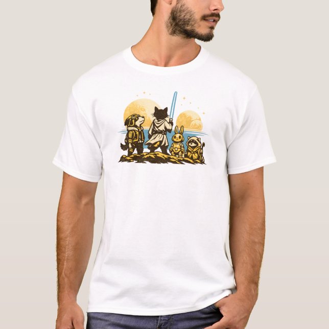 Camiseta Use the Force (Anverso)