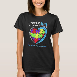Camiseta Usé Un Azul Increíble Para Mi Hermano Amado Autism