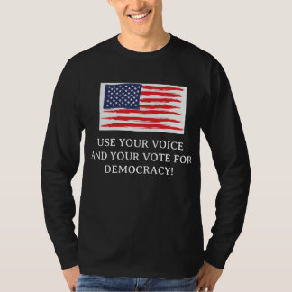 Camiseta Use your voice and vote