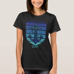 Camiseta Usedom Heimathafen Anchor Nautics Souvenir Baltic