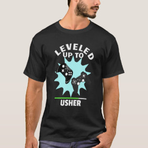 Camiseta Usher Boda Leveling Up Gamer