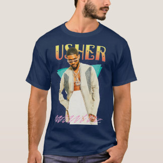 Camiseta Usher Retro Aesthetic Fan Art Mug