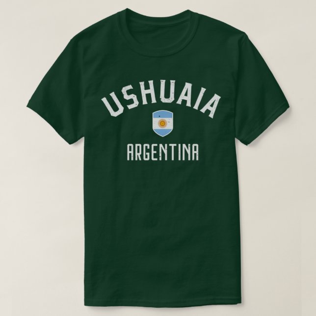Camiseta Ushuaia Argentina (Diseño del anverso)