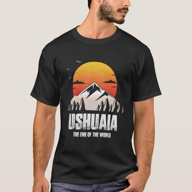Camiseta Ushuaia Recordando a Argentina (Anverso)
