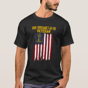 Camiseta USNS Tippecanoe T AO 199 Barco de reposición de ol