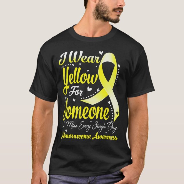 Camiseta Uso Amarillo Para Alguien Que Tenga Conciencia De  (Anverso)