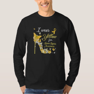 Camiseta Uso Amarillo Para Concienciar A Spina Bifida Butte