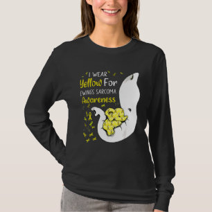Camiseta Uso Amarillo Para Ewings Sarcoma Awareness Elephan