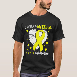 Camiseta Uso Amarillo Para La Gráfica De La Cinta De Concie