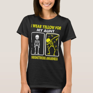 Camiseta Uso Amarillo Por Mi Tía, CONCIENCIA ENDOMETRIOSIS
