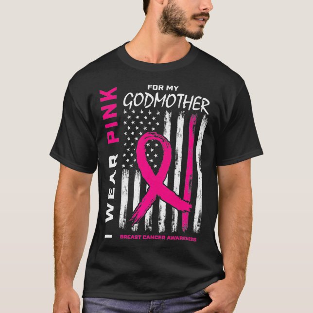 Camiseta Uso Amer De Concienciación Sobre El Cáncer De Mama (Anverso)