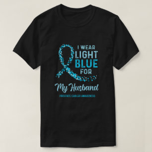 Camiseta Uso Azul Claro Para El Cáncer De Próstata De Mi Ma