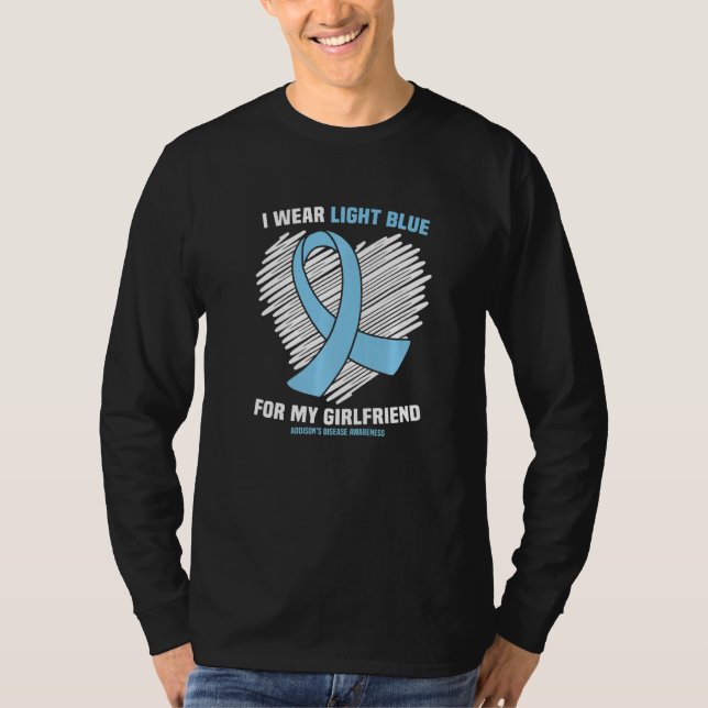 Camiseta Uso Azul Claro Para La Novia Addisonu2019s Dis (Anverso)