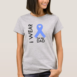 Camiseta Uso Azul Claro Para Mi Papá - Cáncer De Próstata