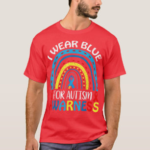 Camiseta Uso Azul Para Autismo Conciencia Awardian TDAH Rom