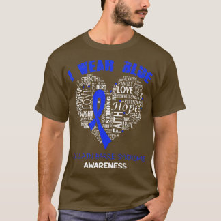 Camiseta Uso Azul Para Concienciación Sobre El Síndrome De 
