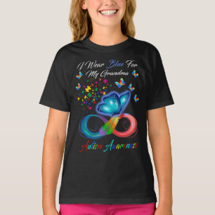 Camiseta Uso Azul Para Concienciar Sobre El Autismo De Mi A