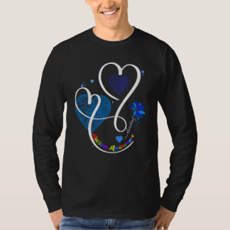 Camiseta Uso Azul Para Concienciar Sobre El Autismo Del Gir