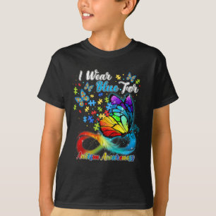 Camiseta Uso Azul Para Concienciar Sobre El Autismo Mes Mar