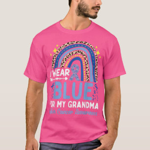 Camiseta Uso Azul Para Concienciar Sobre El Cáncer De Colón