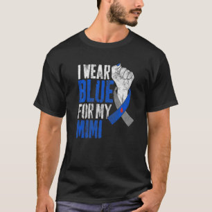 Camiseta Uso Azul Para Mi Cinta De Concienciación Sobre La