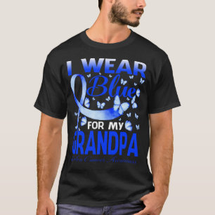 Camiseta Uso Azul Para Mi Conciencia Sobre El Cáncer De Col