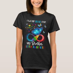 Camiseta Uso Azul Para Mi Hermano Autismo Rompecabezas Mari