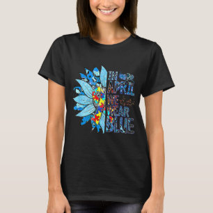 Camiseta Uso Azul Para Mi Hermano Autismo Sensibilización A