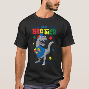 Camiseta Uso Azul Para Mi Hermano Conciencia De Autismo Tre