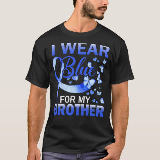 Camiseta Uso Azul Para Mi Hermano Hijos Autismo Conciencia 