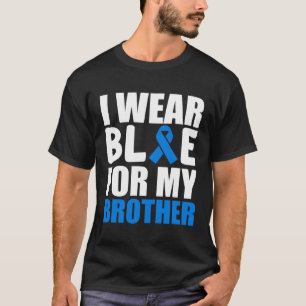 Camiseta Uso Azul Para Mi Hermano Hijos Autismo Conciencia