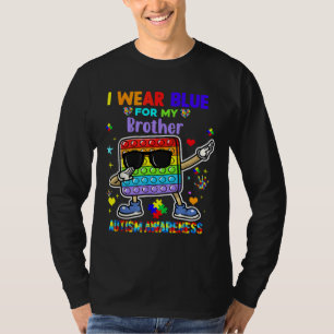 Camiseta Uso Azul Para Mi Hermano Mes De Concienciación Sob