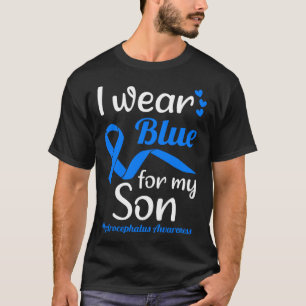 Camiseta Uso Azul Para Mi Hijo Para La Conciencia De Hidroc