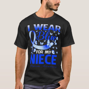 Camiseta Uso Azul Para Mi Mantequilla De Concienciación De