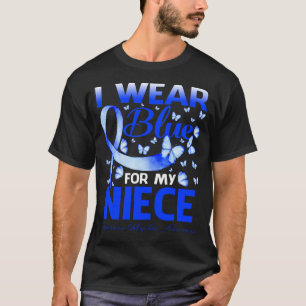 Camiseta Uso Azul Para Mi NiECE Consciente De La Mielitis T
