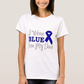 Camiseta Uso Azul Para Mi Papá (Cinta De Conciencia Azul)