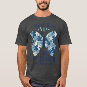 Camiseta Uso Azul Para Mi Primo Autismo Día De Concienciaci
