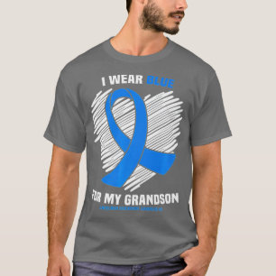 Camiseta Uso Azul Por Mi Abuelo Angelman Síndrome De Awar