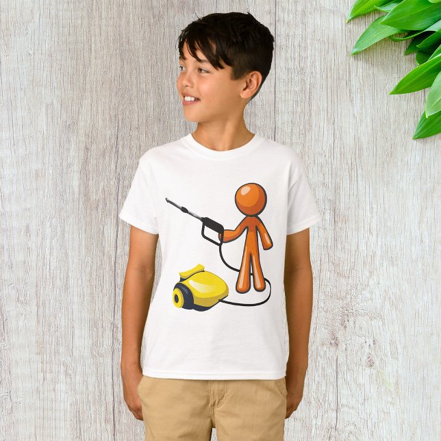 Camiseta Uso De Una Lavadora De Presión (Subido por el creador)