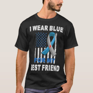 Camiseta Uso El Azul Para Concienciar A Mi Mejor Amigo Sobr
