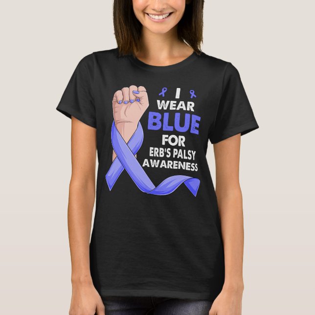 Camiseta Uso El Azul Para La Conciencia PALSY De ERB (Anverso)