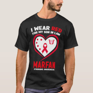 Camiseta Uso el rojo para mi hijo con el síndrome de Law Ma