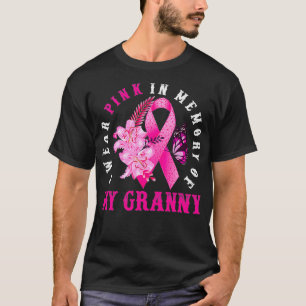 Camiseta Uso El Rosa En Memoria De Mi Cáncer De Mama De Abu