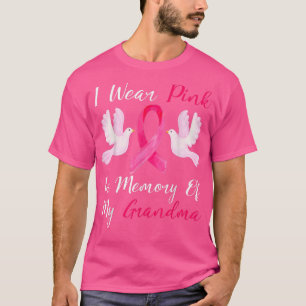 Camiseta Uso El Rosa En Memoria Del Cáncer De Mama De Mi Ab