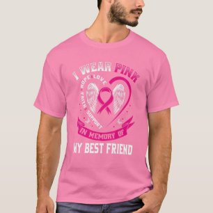Camiseta Uso El Rosa En Memoria Del Mejor Cáncer De Mama A