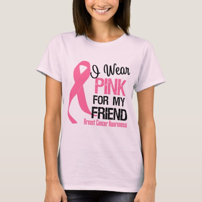Camiseta Uso El Rosa Para Mi Amigo (Anverso)